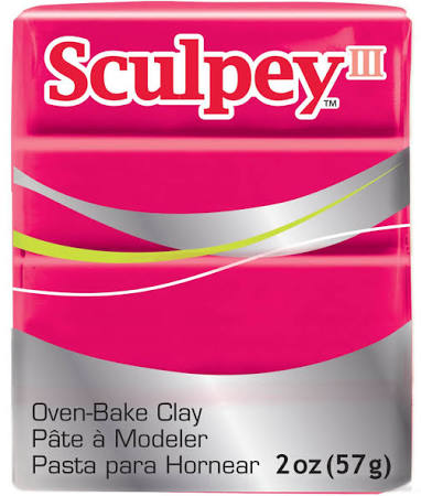 CLAY SCULPEY RED 2OZ